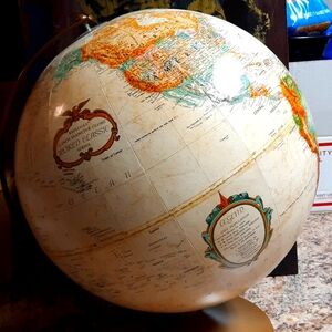 Tan World Globe